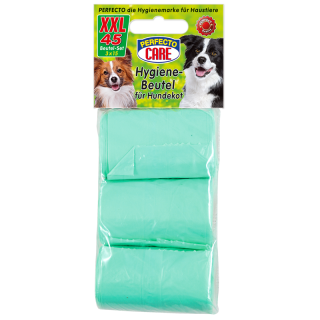 Perfecto Care Hygiene-Beutel für Hundekot 3 x 15 Beutel