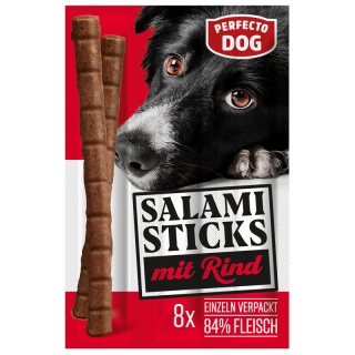 Perfecto Dog 8er Salami Sticks Rind 88g