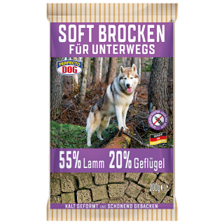 Perfecto Dog Soft Brocken mit Lamm & Geflügel 200g