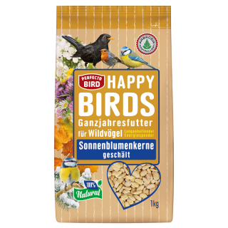 Perfecto Bird Happy Birds Sonnenblumenkerne geschält 1kg