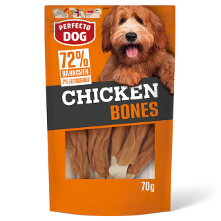 Perfecto Dog Chicken Bones 70g