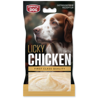 Perfecto Dog Licky Chicken 5x15g