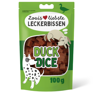 Perfecto Dog Louis liebste Leckerbissen Duck Dice 100g