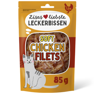 Perfecto Cat Lisas liebste Leckerbissen Soft Chicken Filets 85g